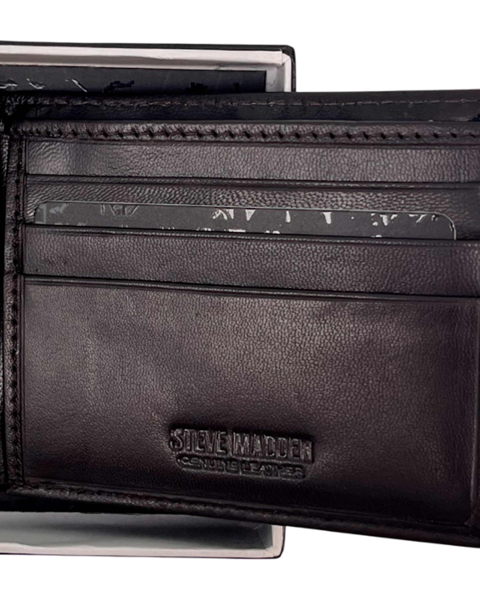Billetera Steve Madden Marrón 100% Cuero