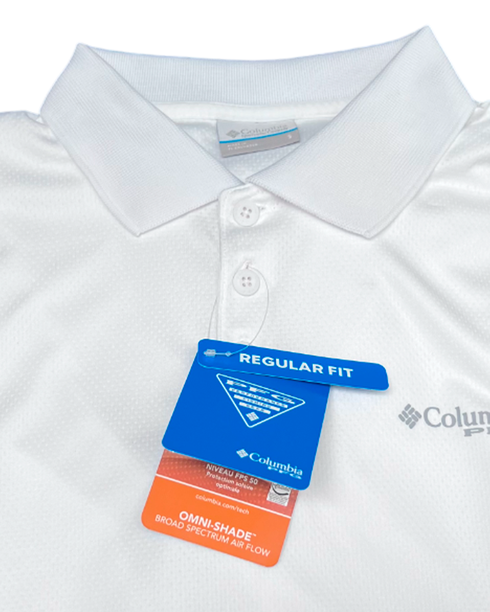 Camisero Columbia PFG Blanco