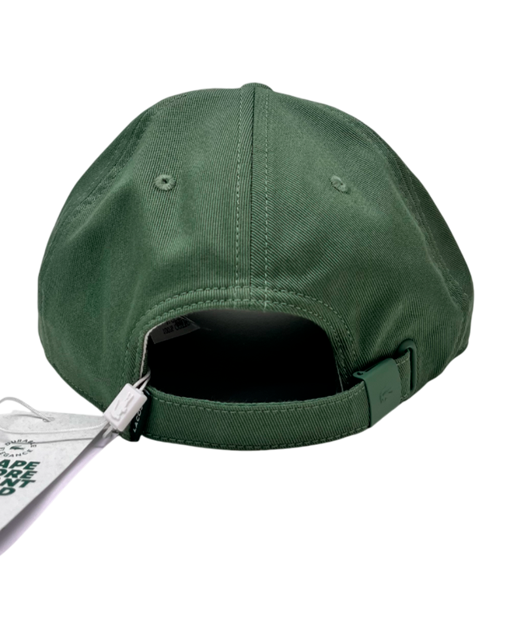 Lacoste Gorra de cocodrilo grande sólida para hombre
