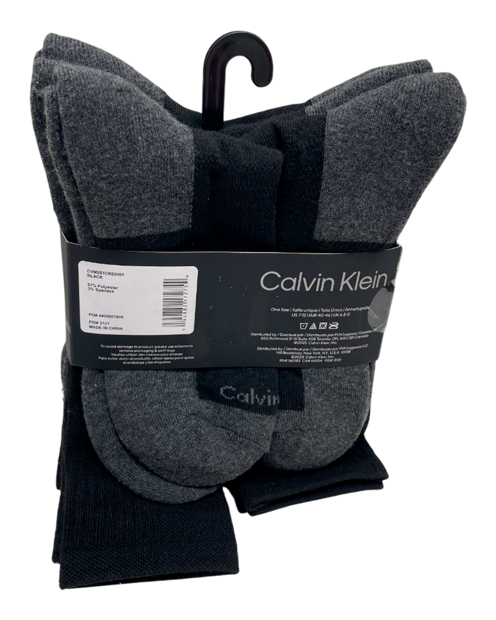 Medias Pack X5 Calvin Klein