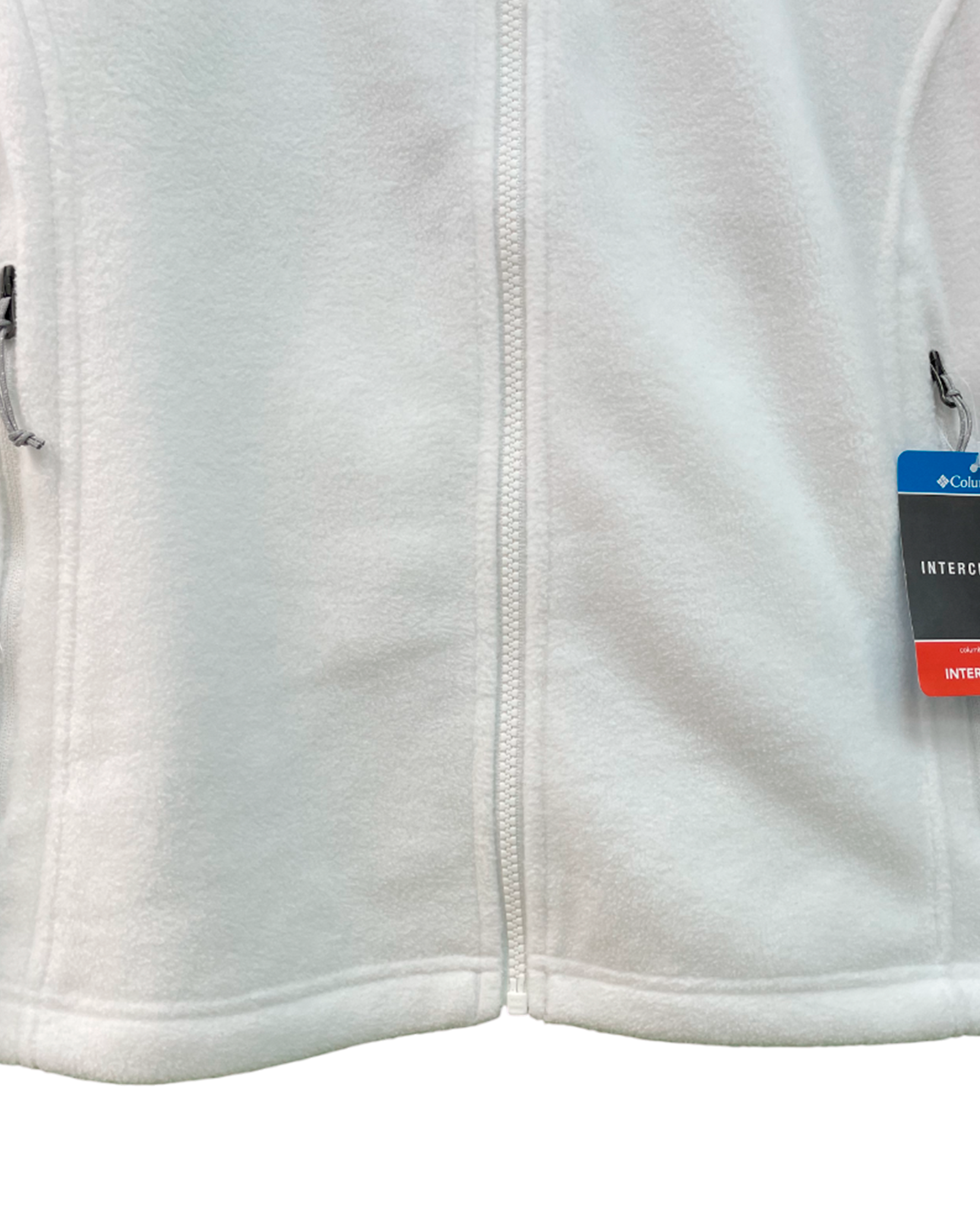 Casaca Polar Columbia Dama Blanco
