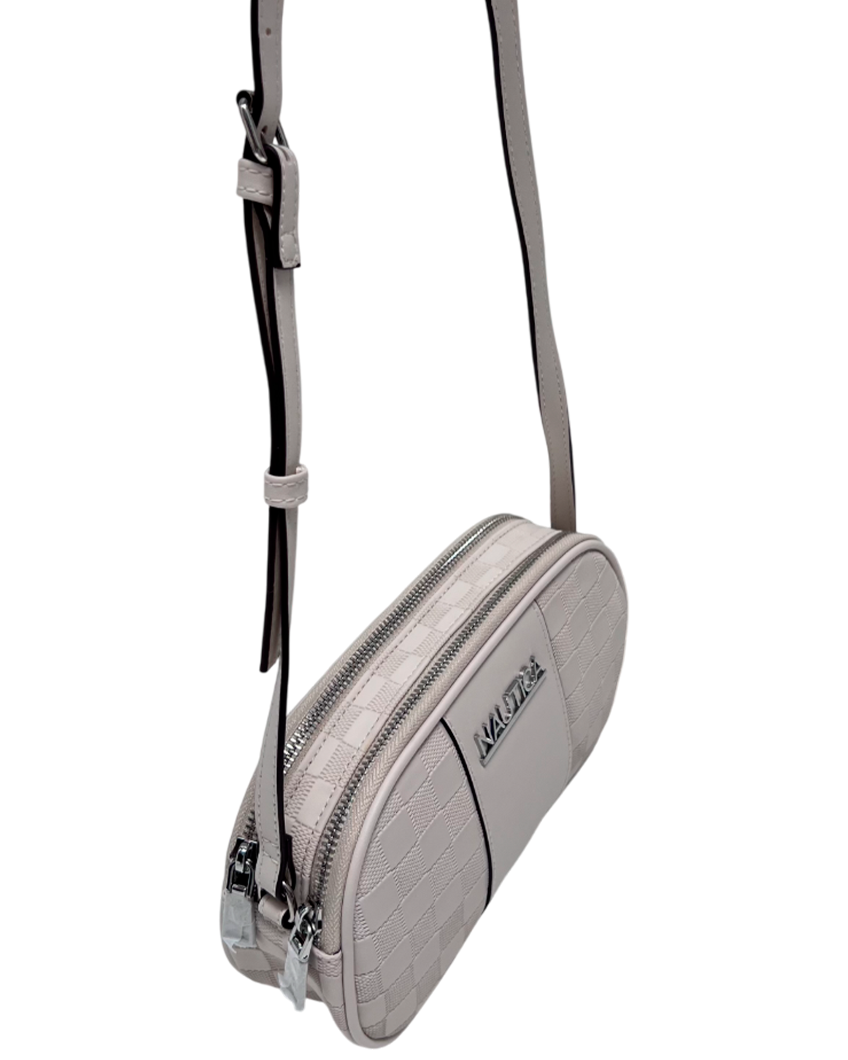 Cartera Crossbody Náutica Crema
