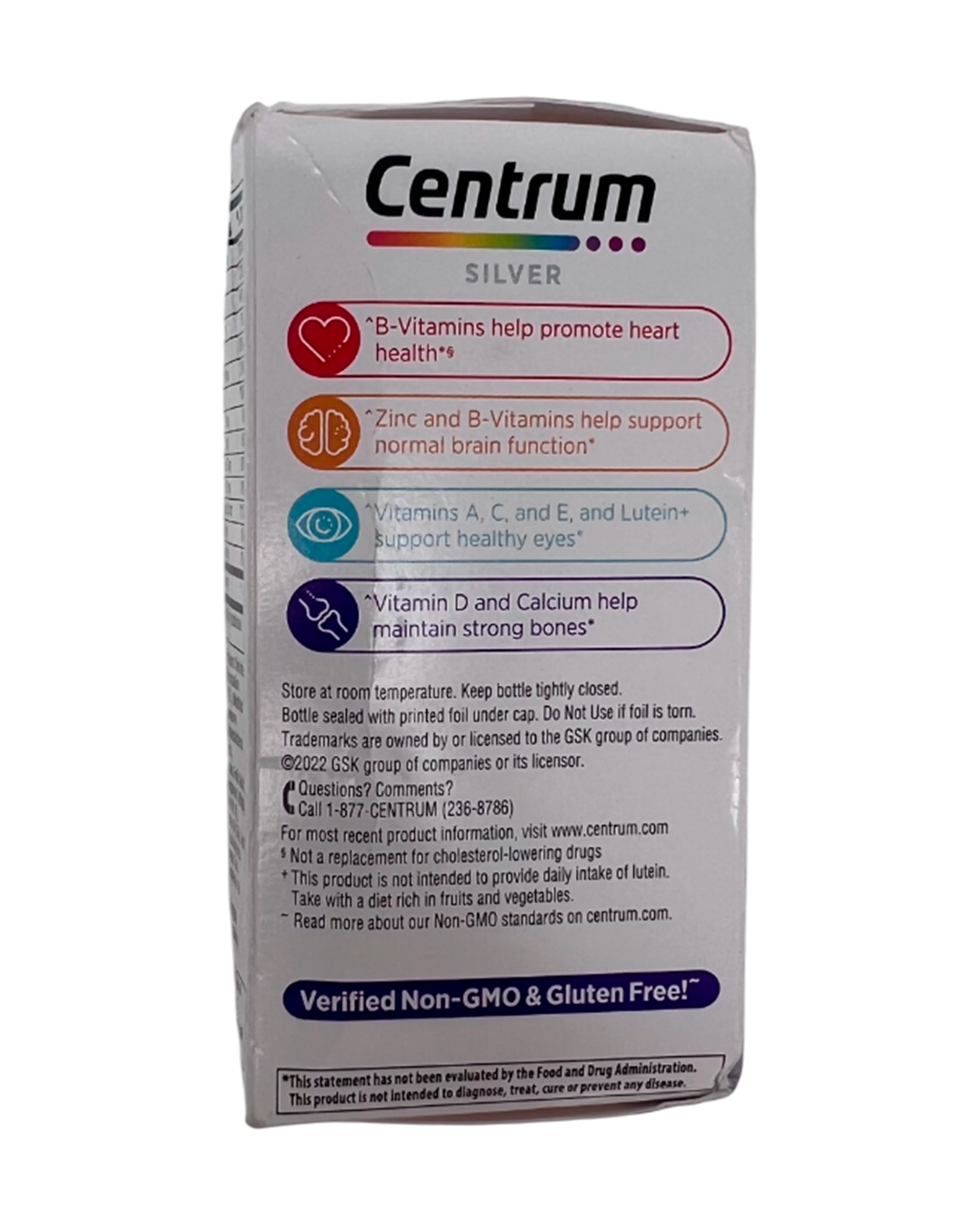 Vitamina Centrum Mujer Silver 50+