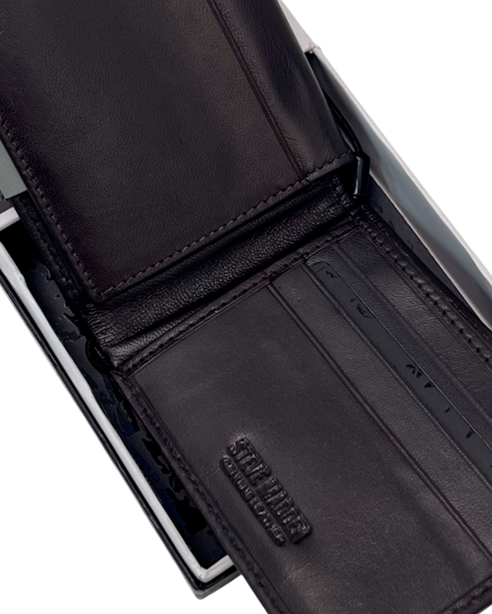 Billetera Steve Madden Marrón 100% Cuero