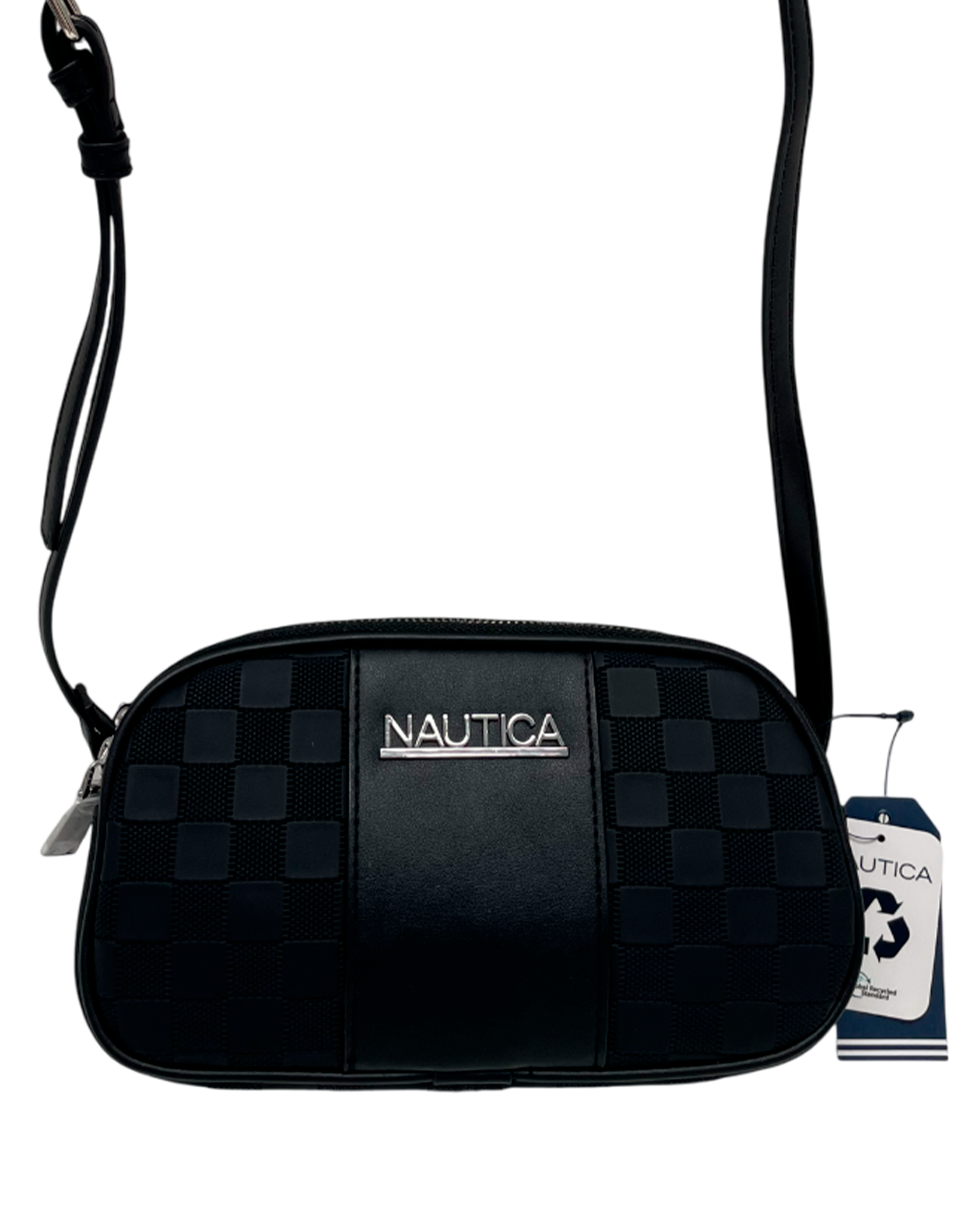 Cartera Crossbody Náutica Negra