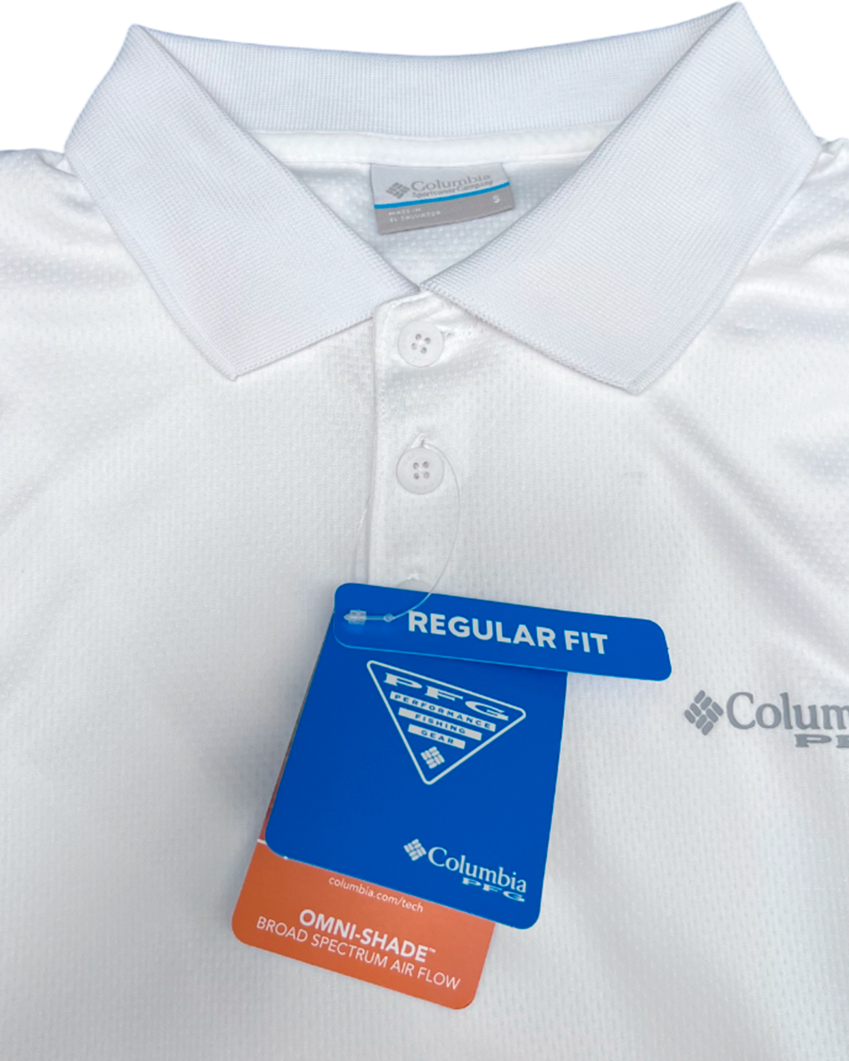 Camisero Columbia PFG Blanco