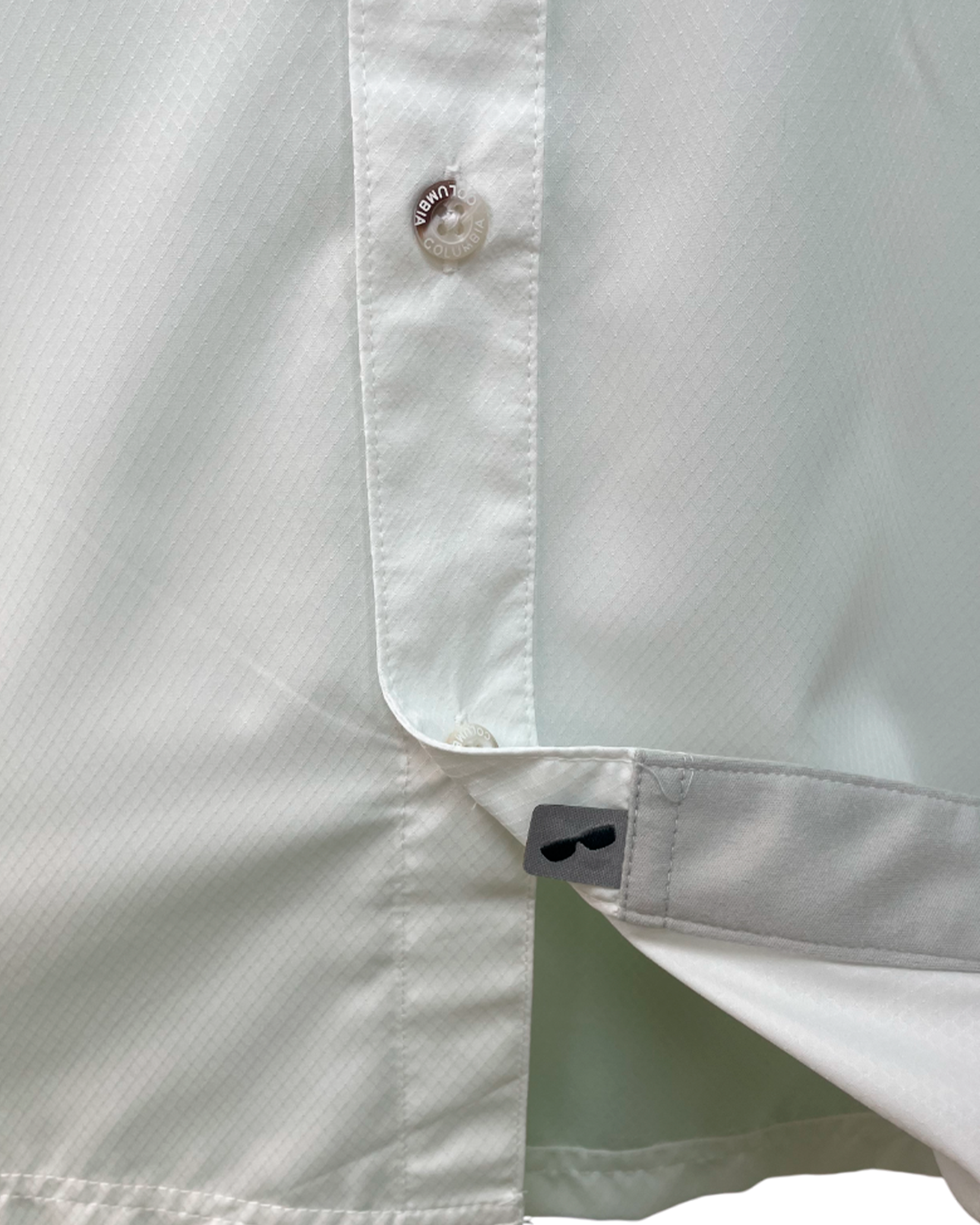 Camisa Columbia PFG Blanca