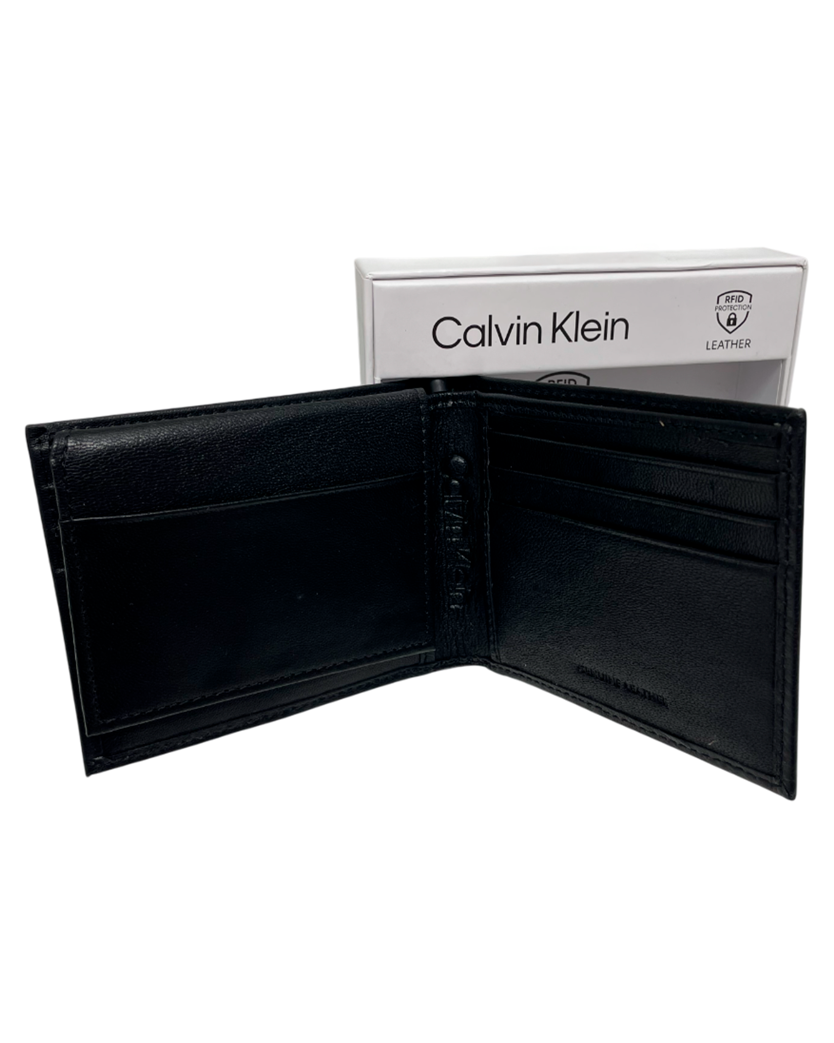 Billetera 100% Cuero Calvin Klein