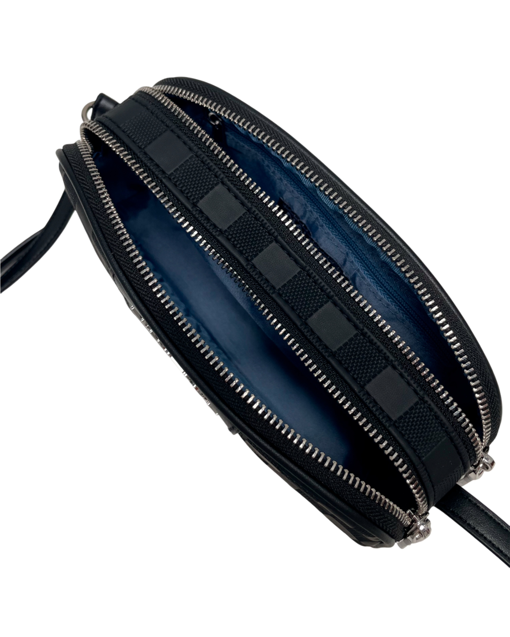 Cartera Crossbody Náutica Negra