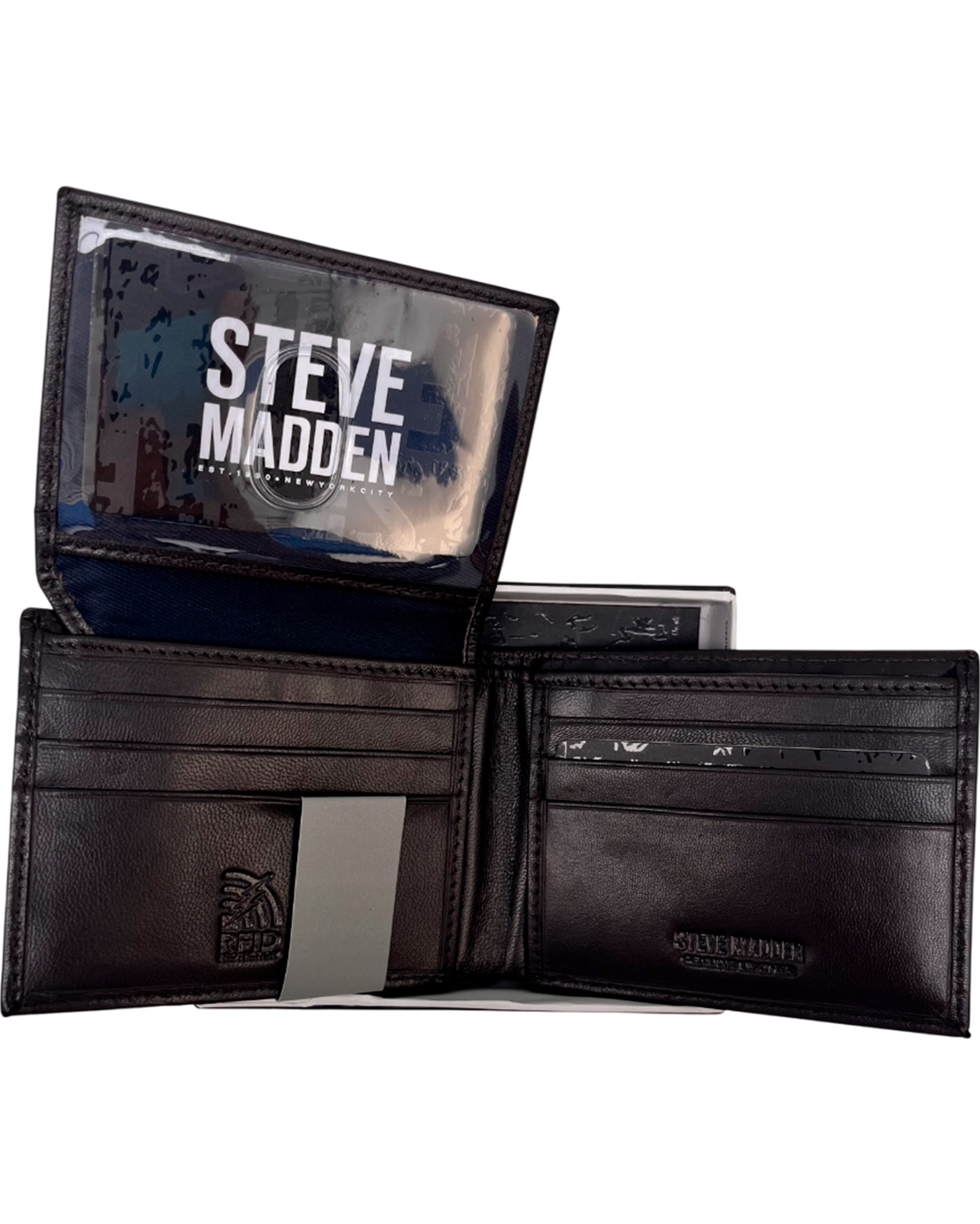 Billetera Steve Madden Marrón 100% Cuero