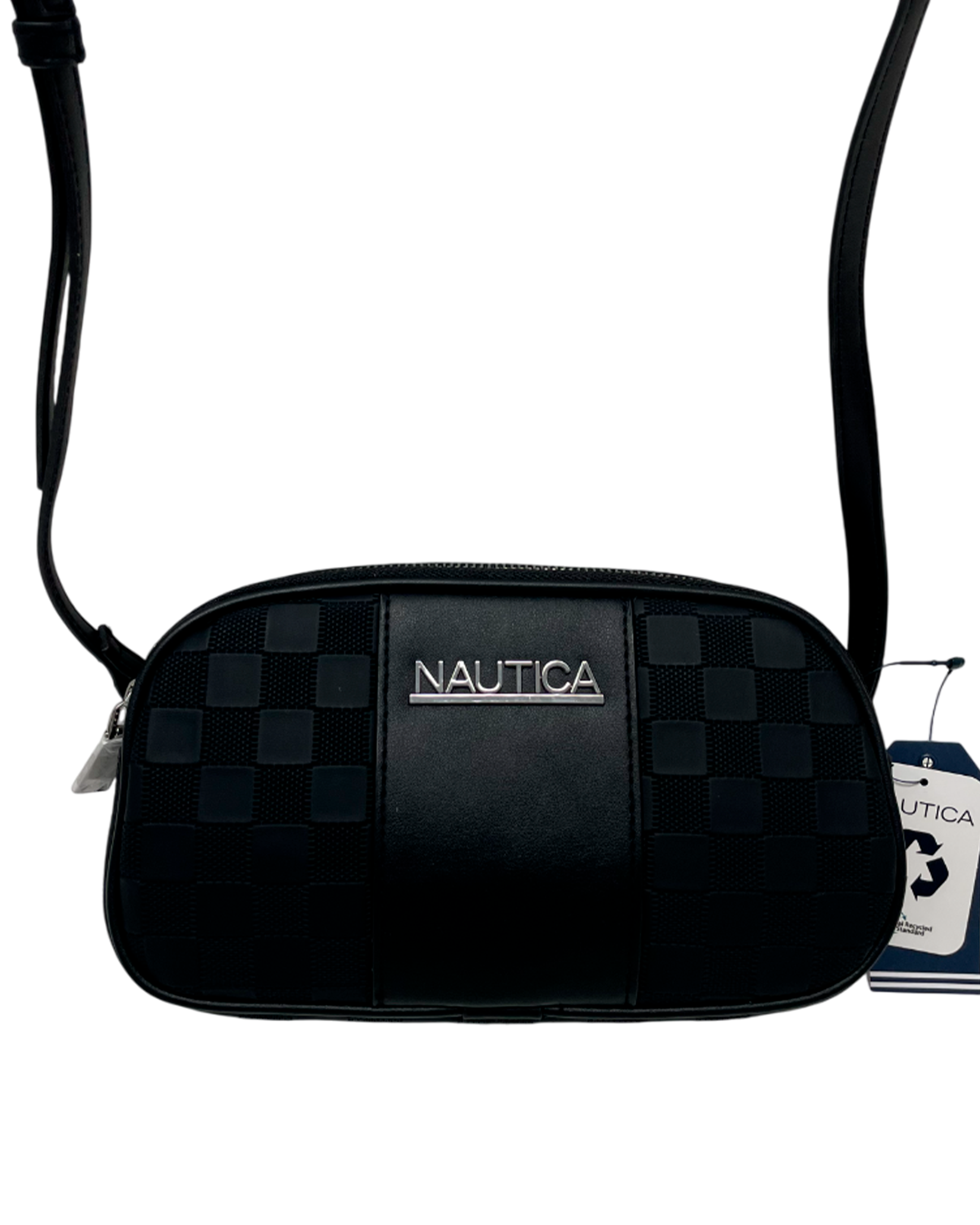 Cartera Crossbody Náutica Negra