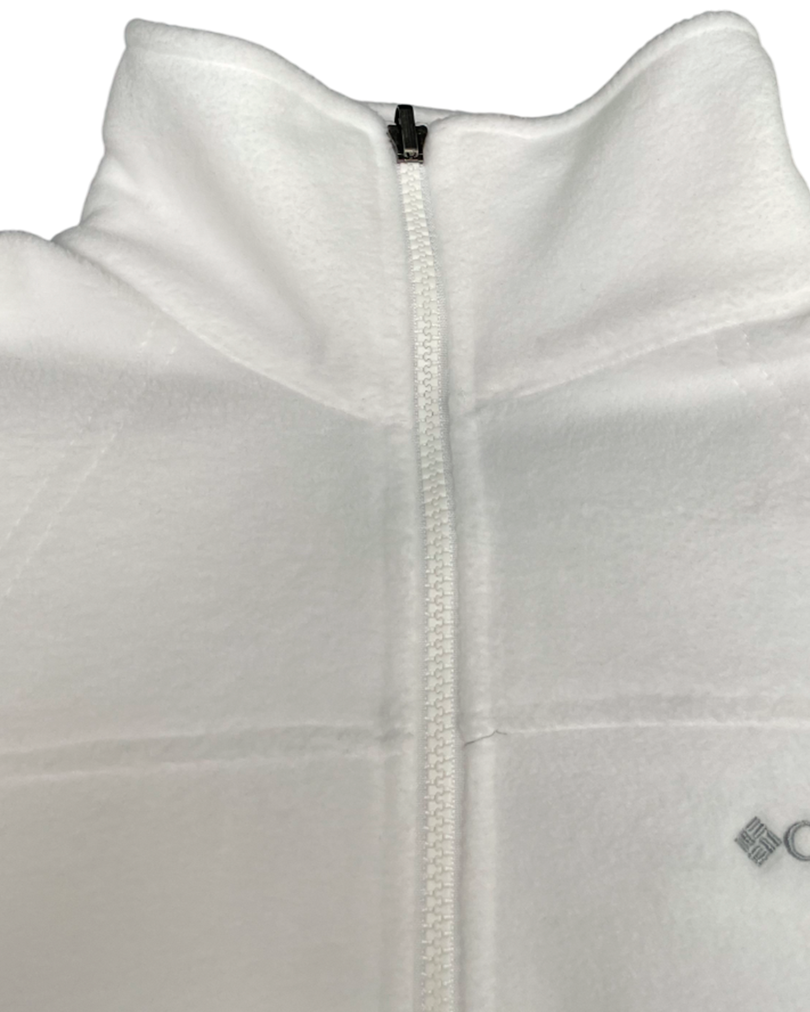 Casaca Polar Columbia Dama Blanco