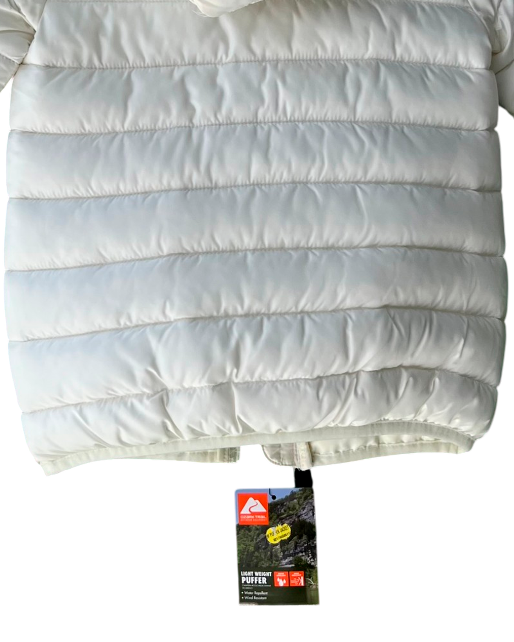 Casaca Puffer Ozark Trail Crema Niño