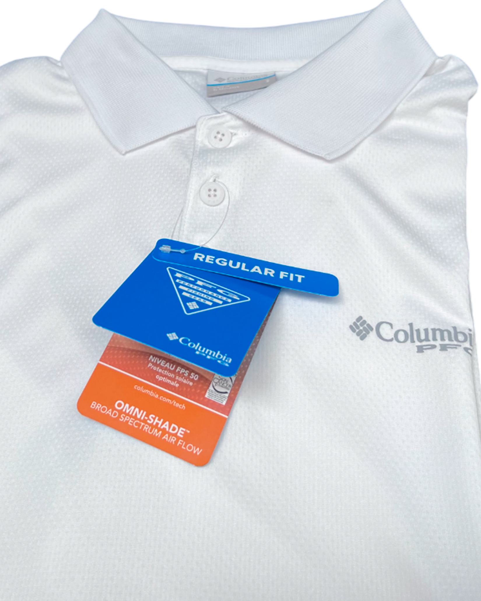 Camisero Columbia PFG Blanco