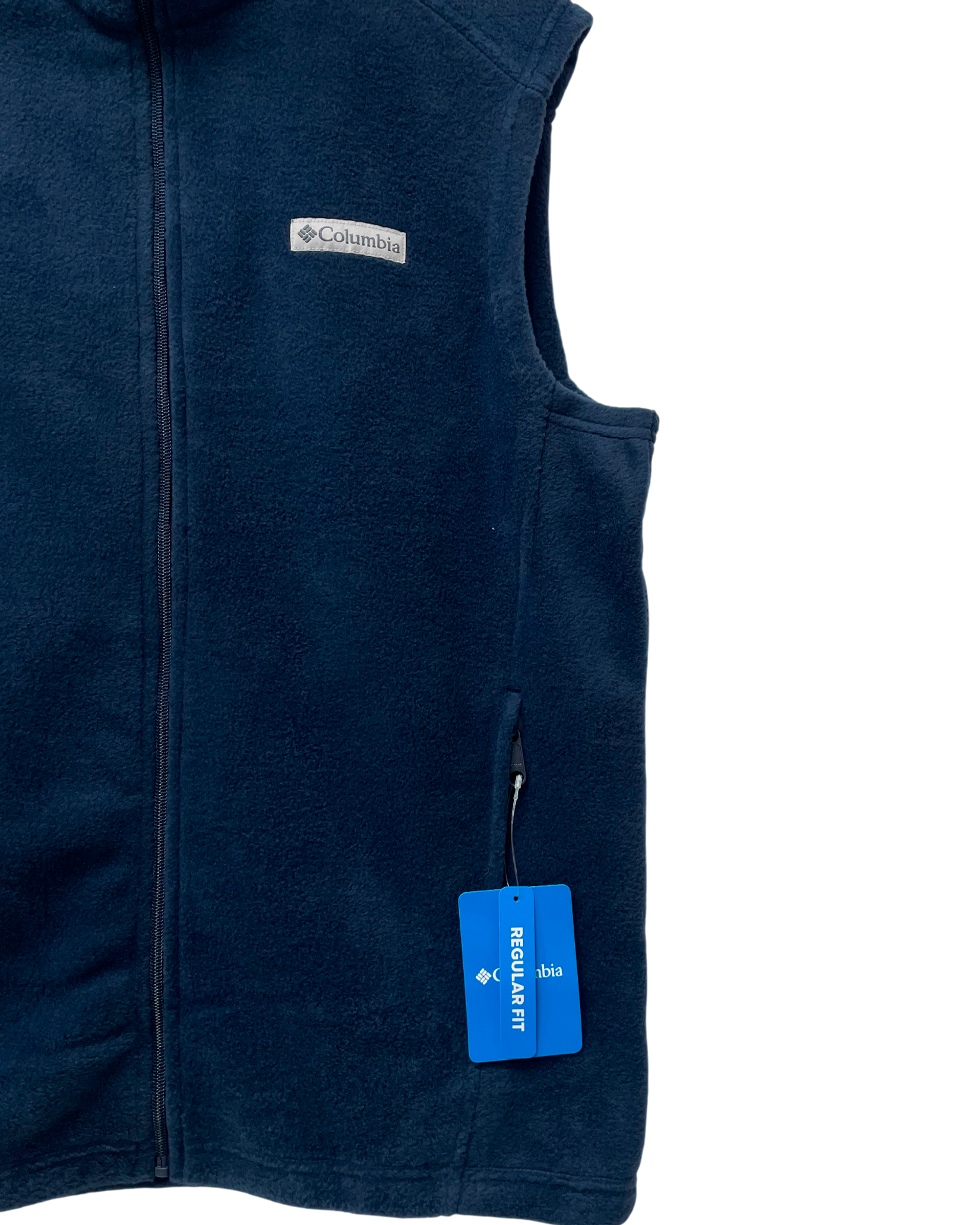 Chaleco Polar Columbia Azul