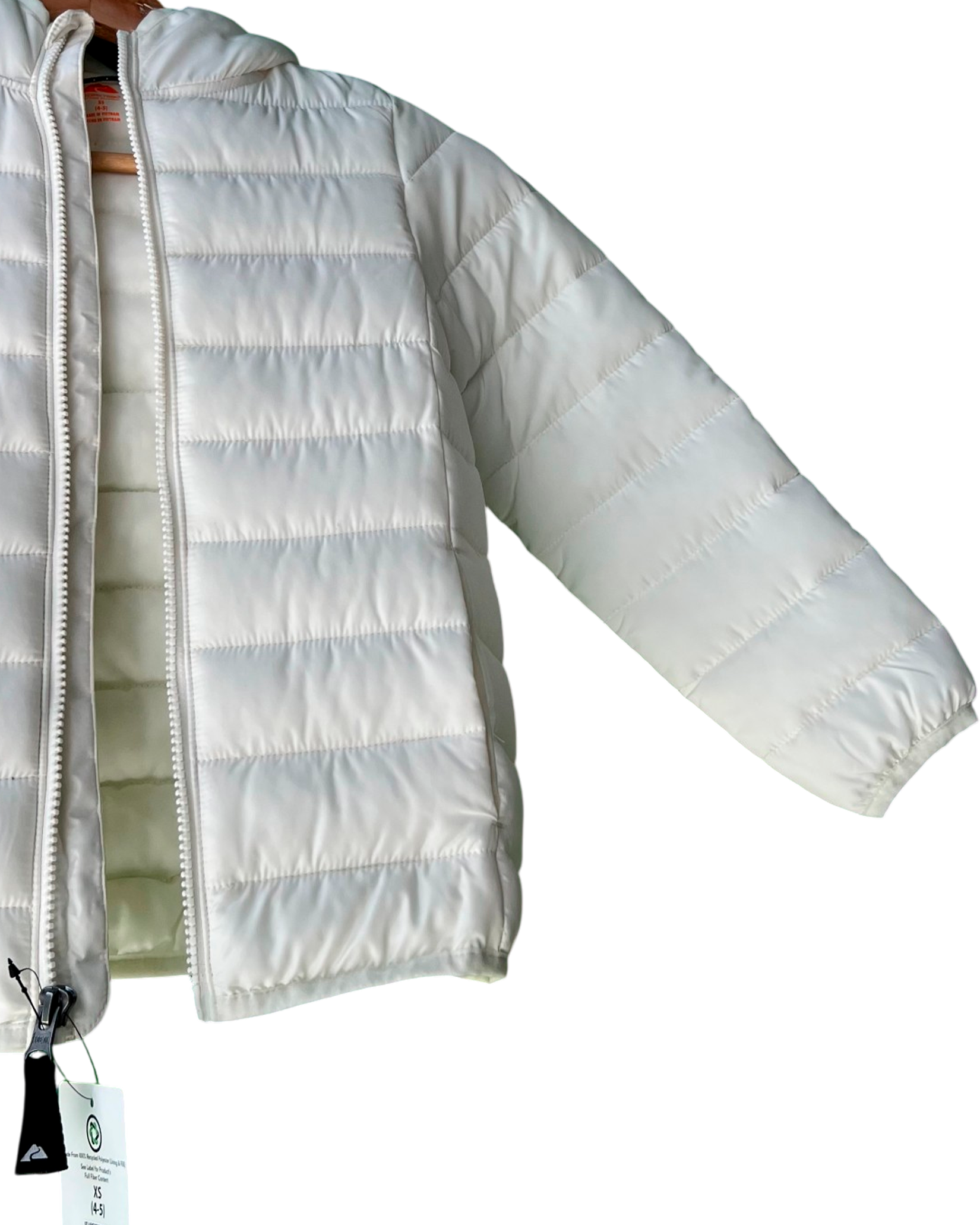 Casaca Puffer Ozark Trail Crema Niño