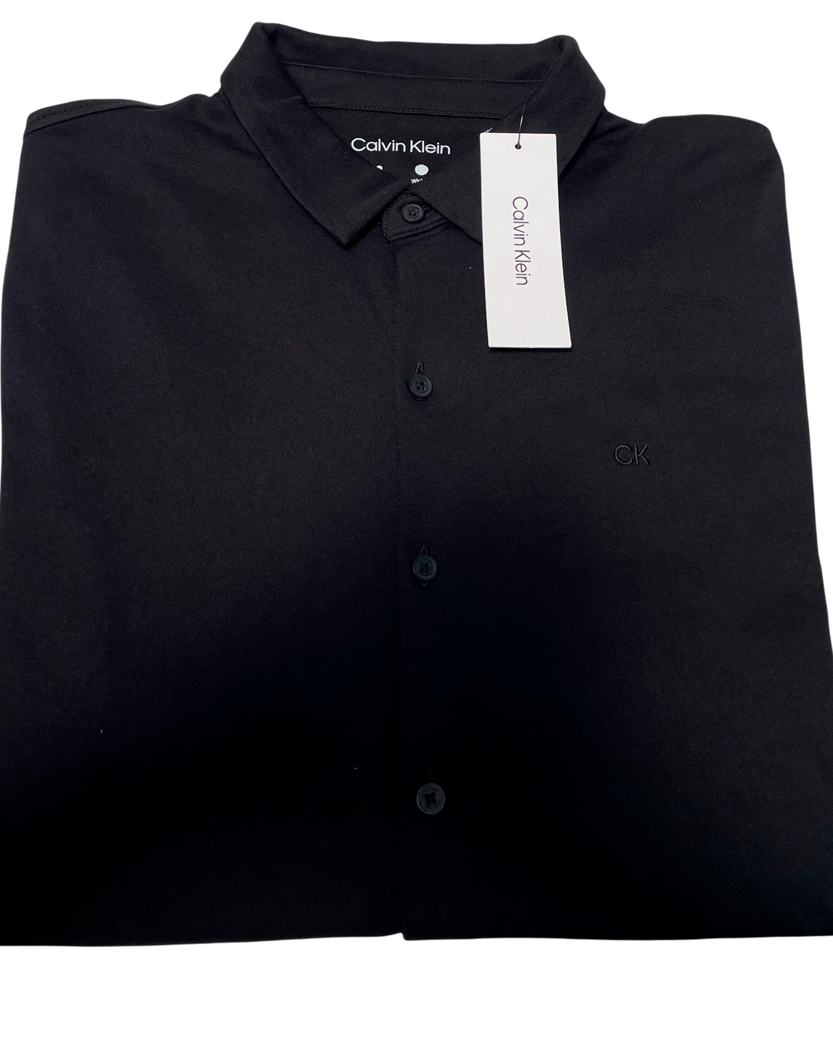 Camisa Manga Larga Calvin Klein Negro