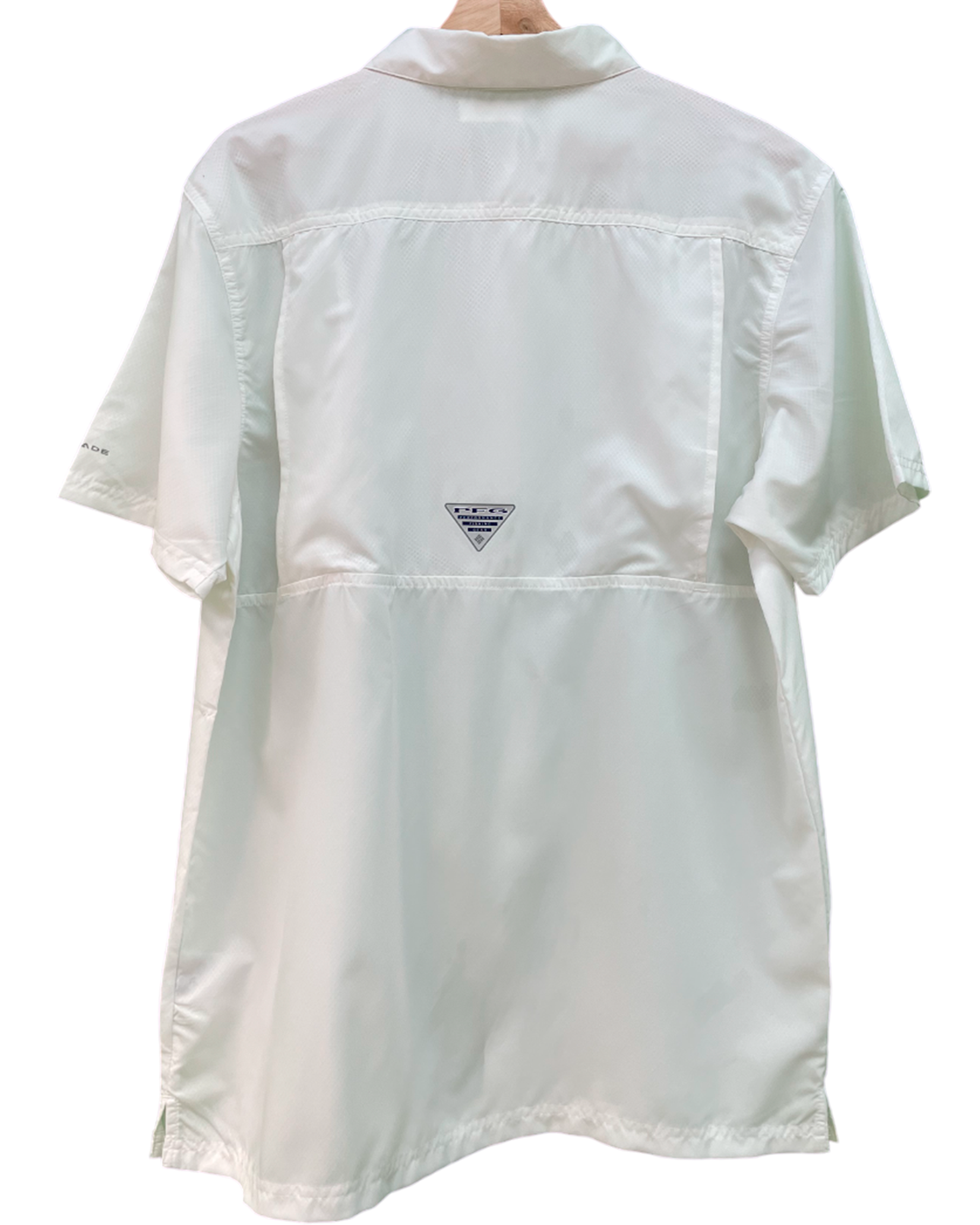 Camisa Columbia PFG Blanca