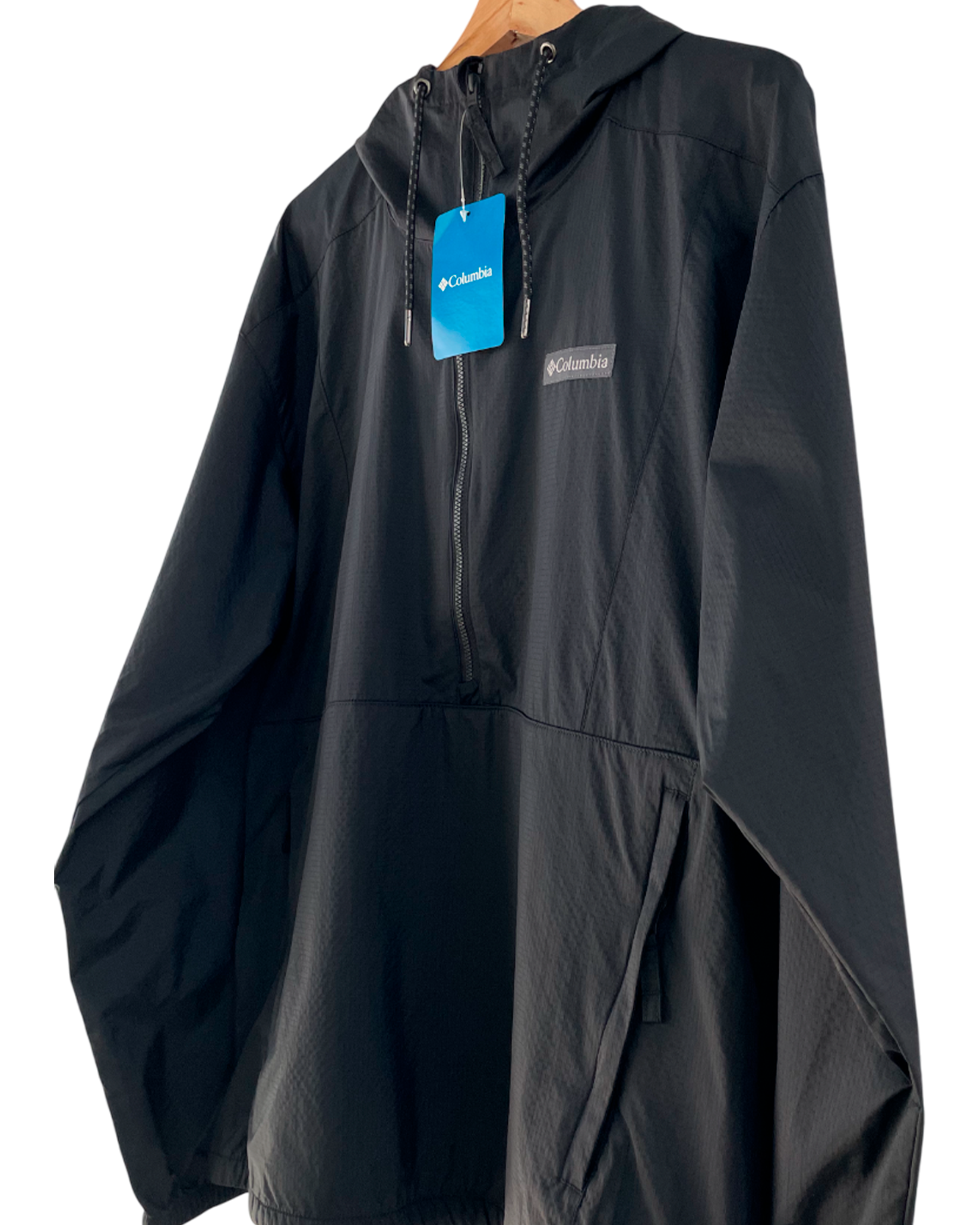 Cortaviento Impermeable Columbia Negro