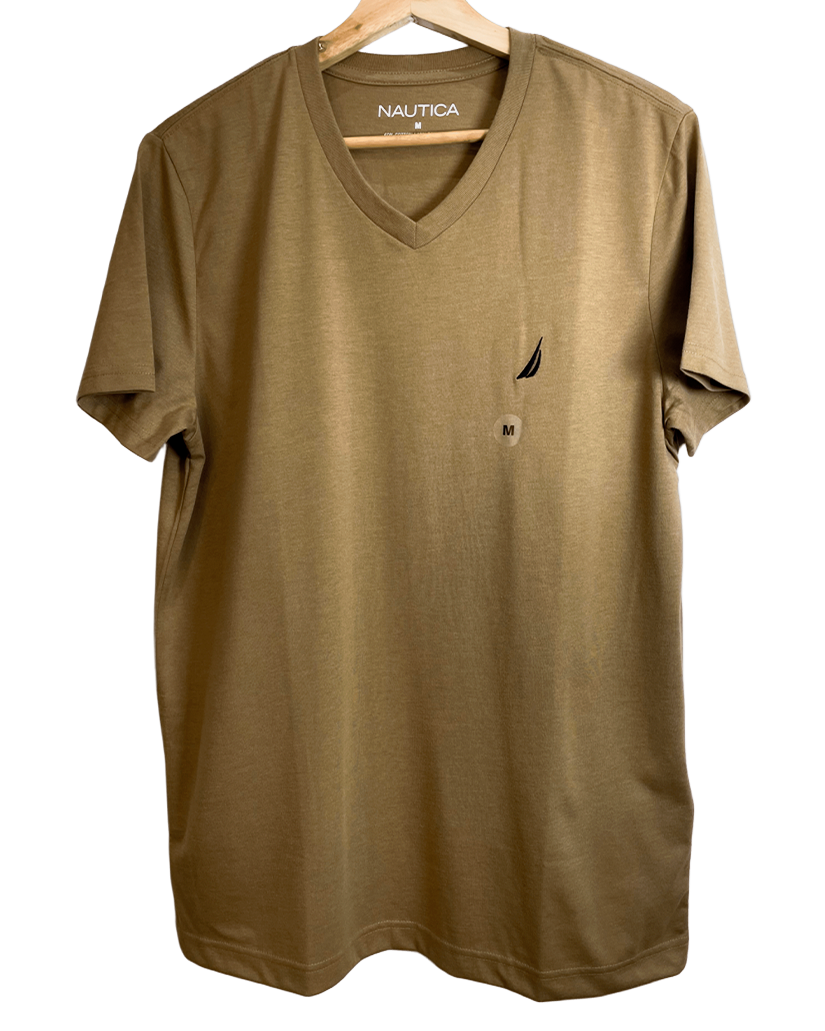 Polo Básico Nautica Marrón Claro