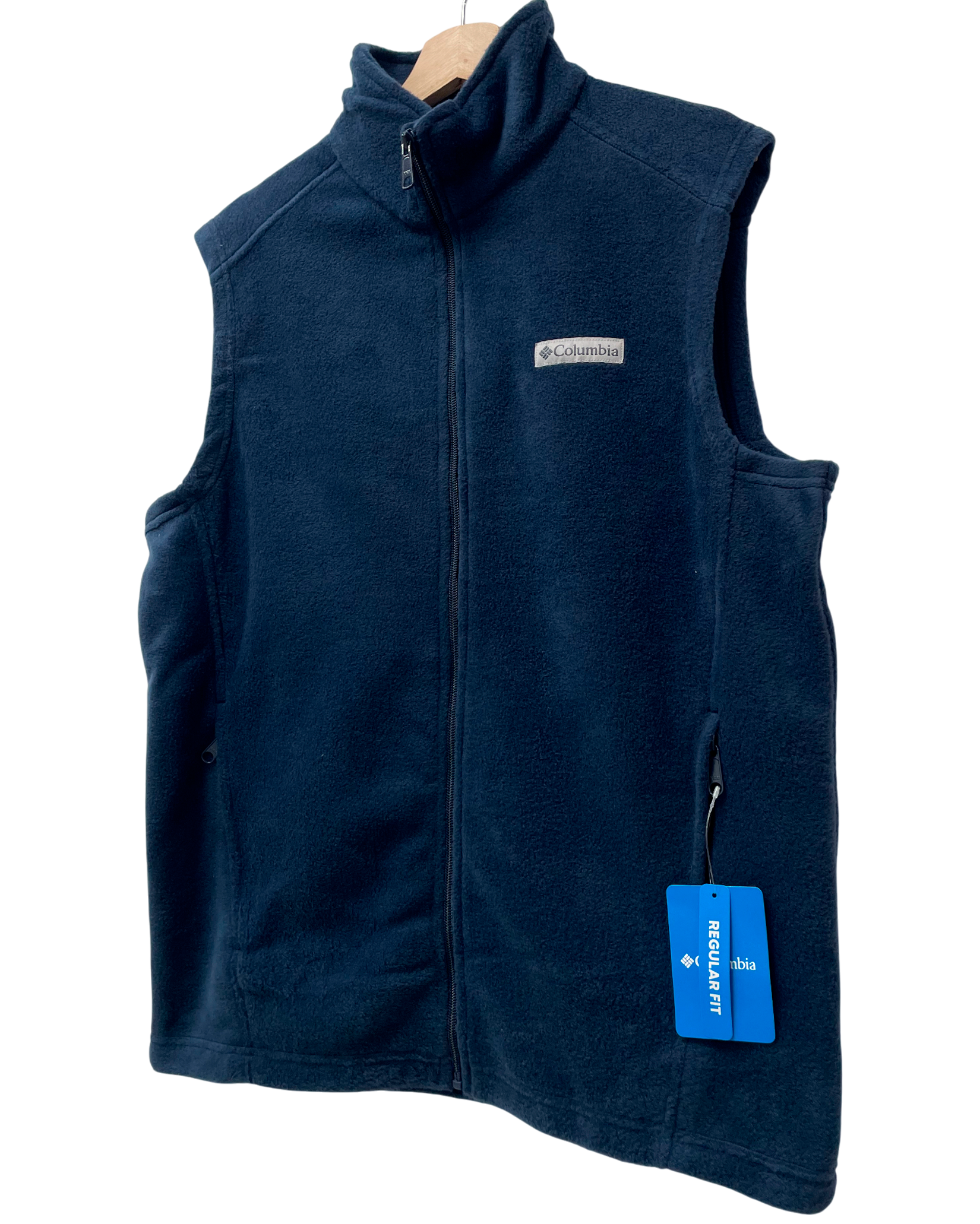 Chaleco Polar Columbia Azul