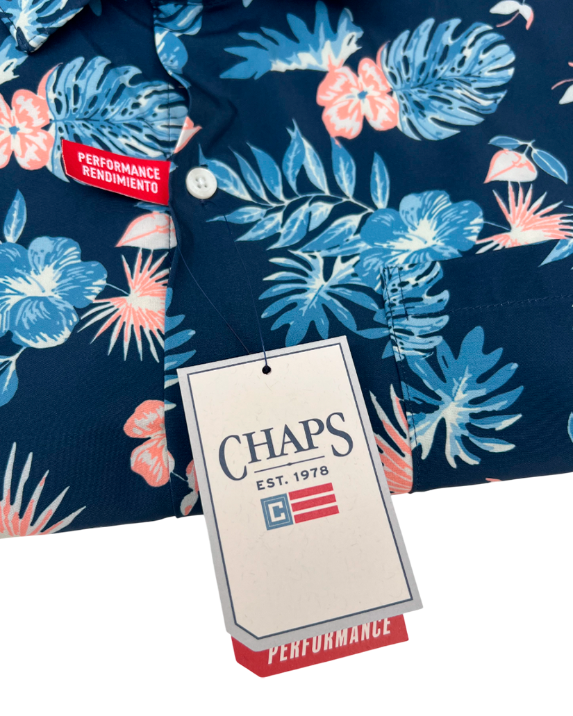Camisa Hawaiana Chaps.