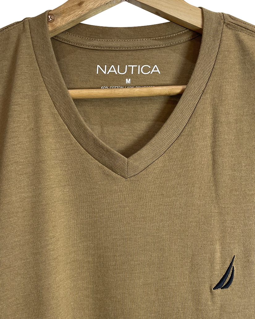Polo Básico Nautica Marrón Claro