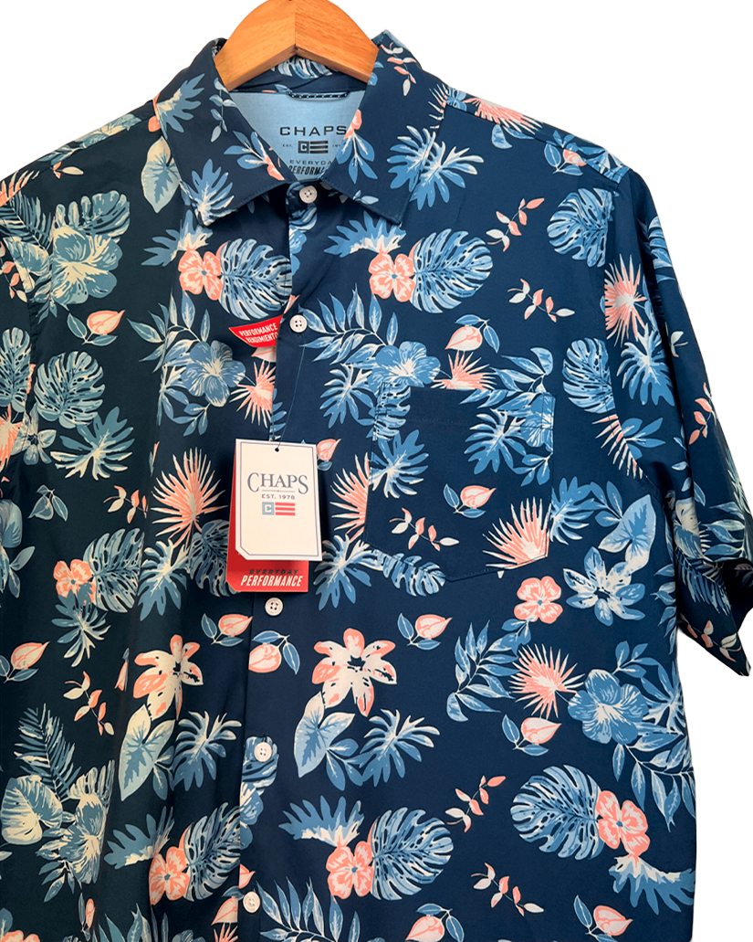 Camisa Hawaiana Chaps.