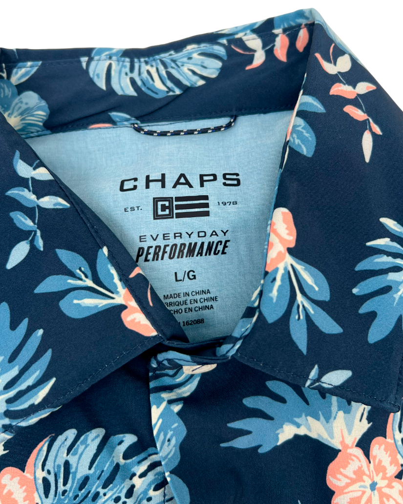 Camisa Hawaiana Chaps.