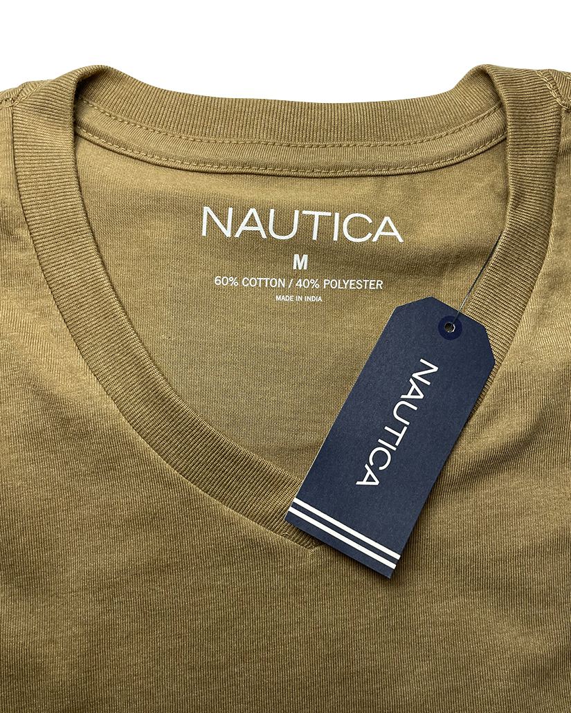 Polo Básico Nautica Marrón Claro