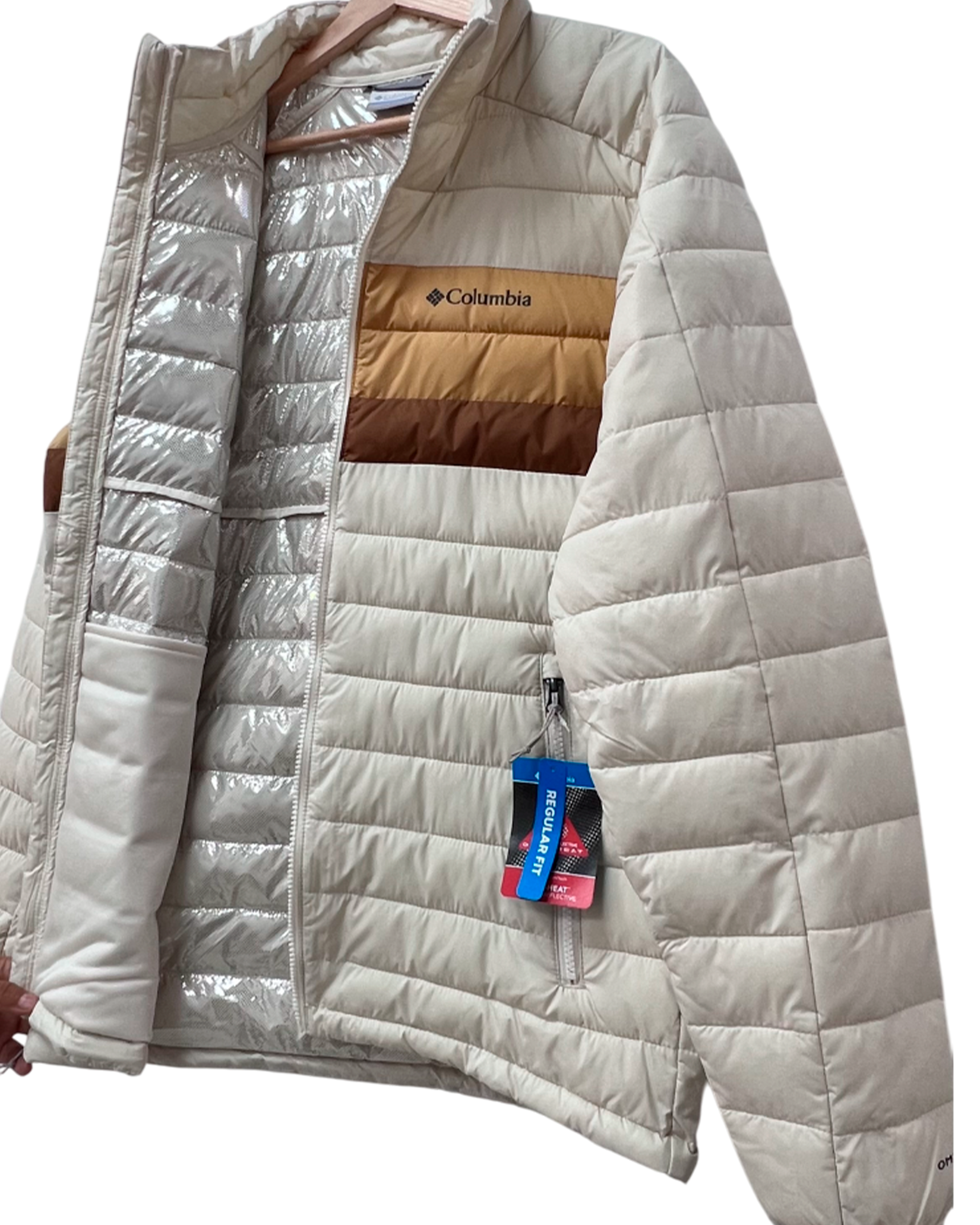 Casaca Columbia Crema