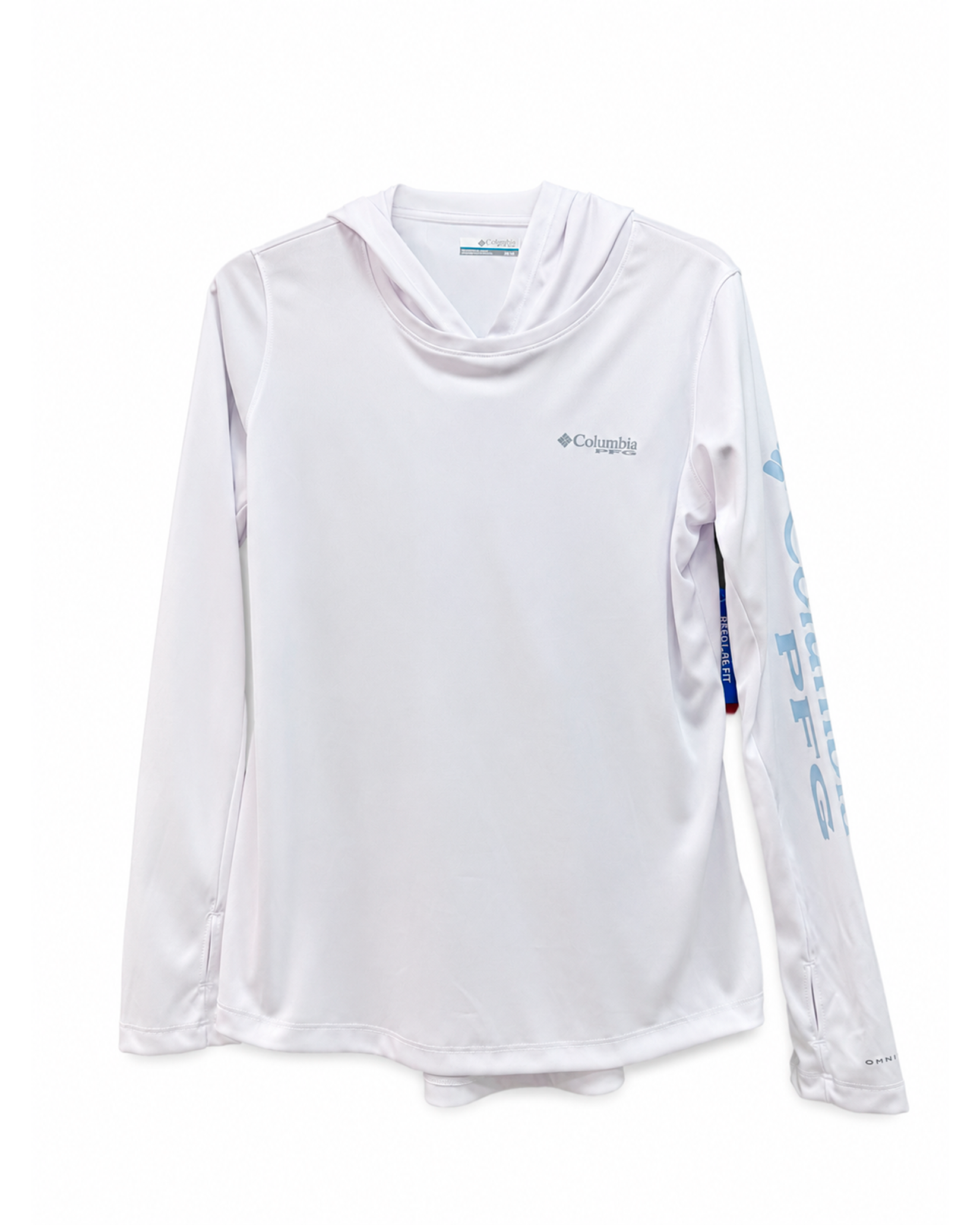 Hoodie Manga Larga Columbia PFG Dama
