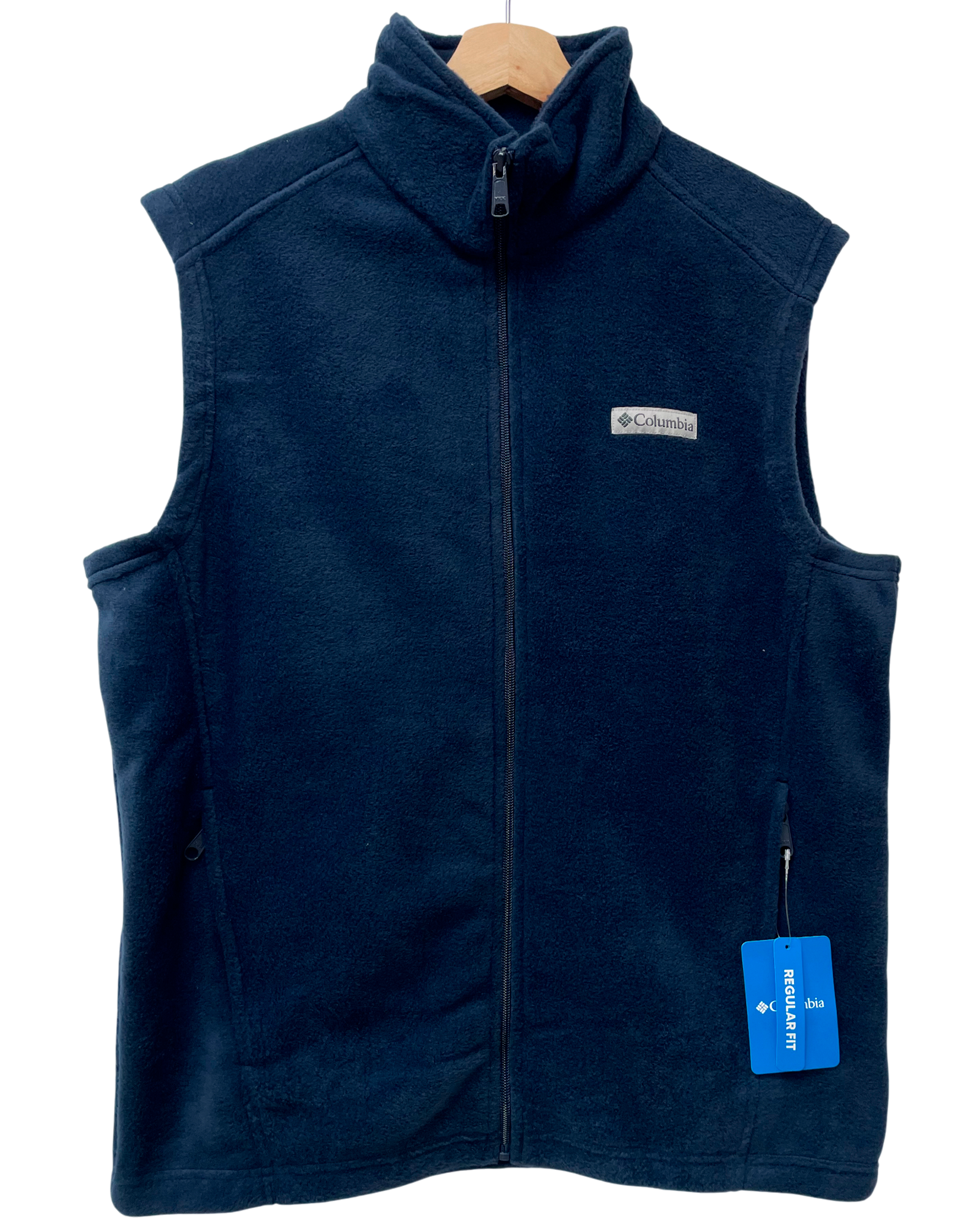 Chaleco Polar Columbia Azul