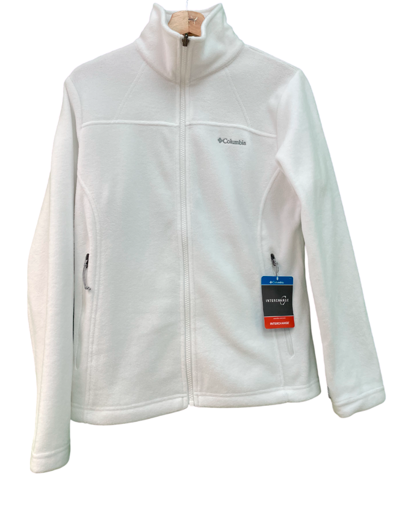 Casaca Polar Columbia Dama Blanco