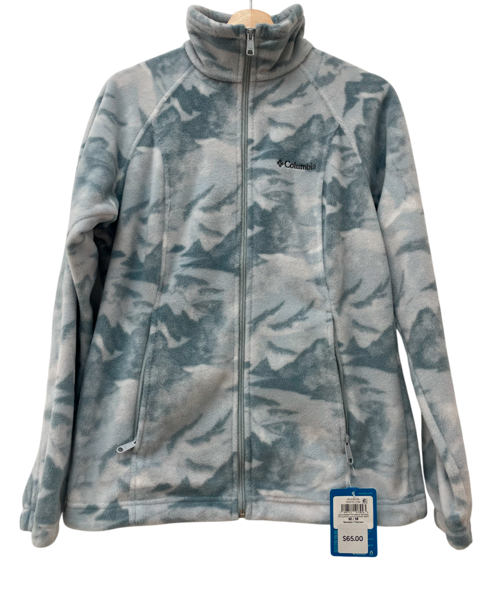 Casaca Polar Columbia Dama Celeste