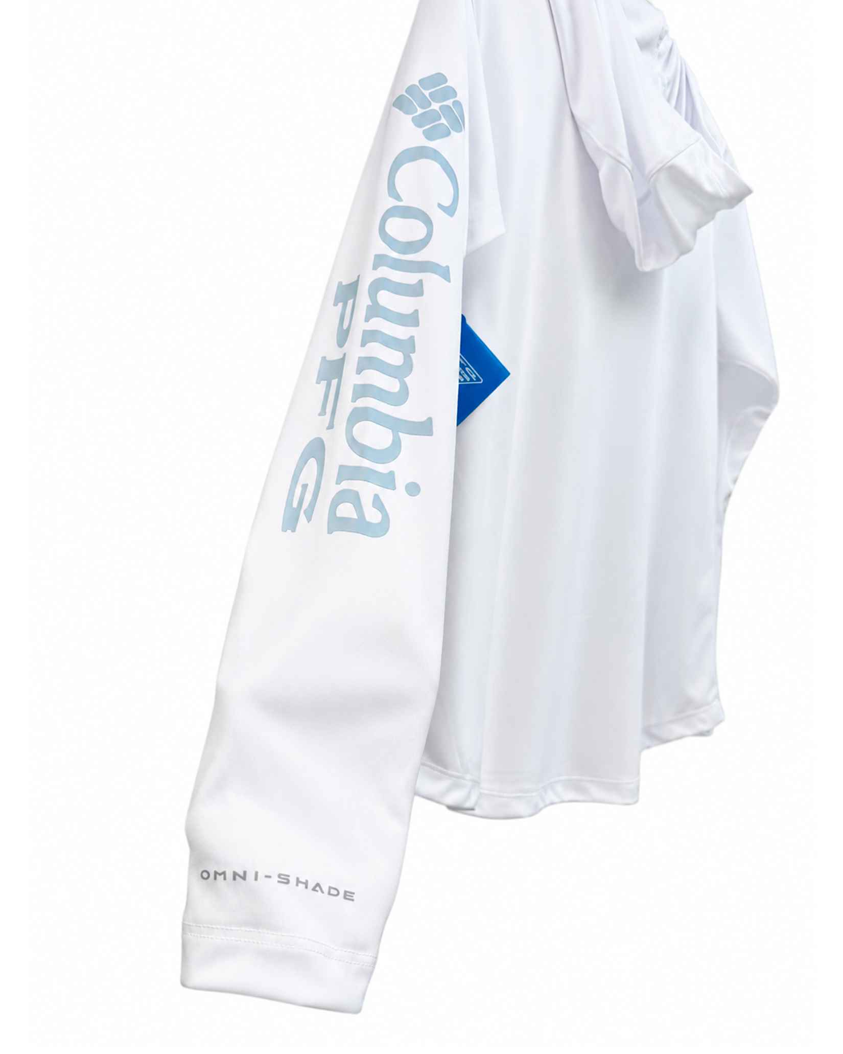 Hoodie Manga Larga Columbia PFG Dama