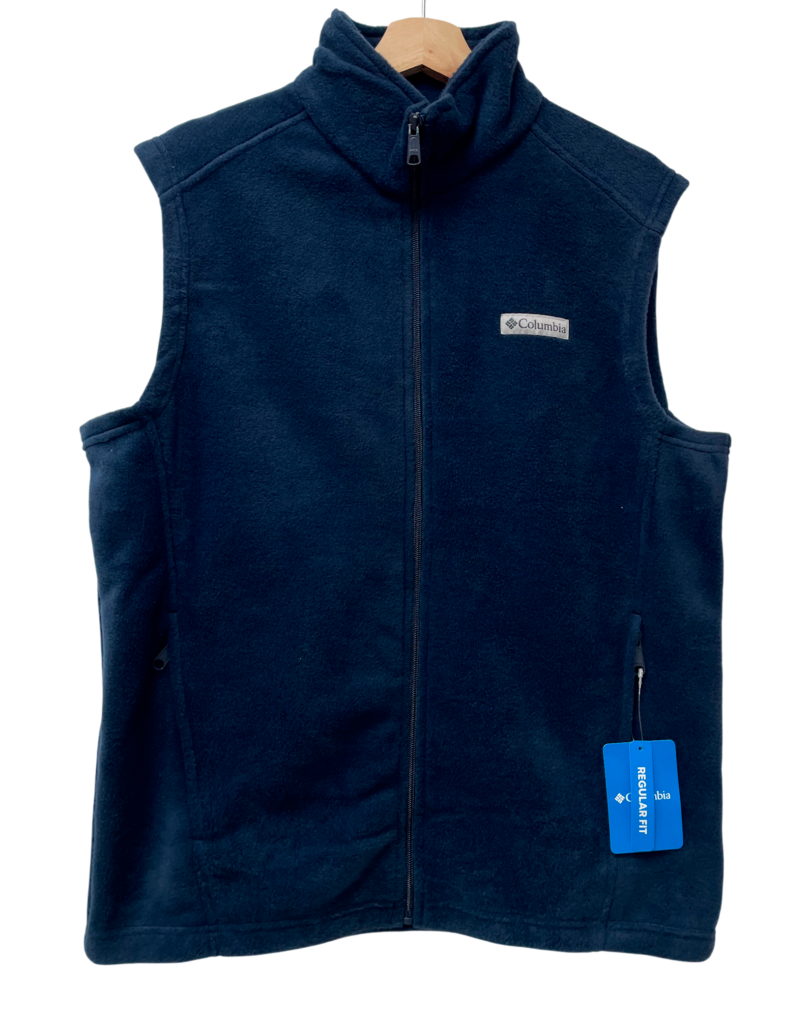 Chaleco Polar Columbia Azul