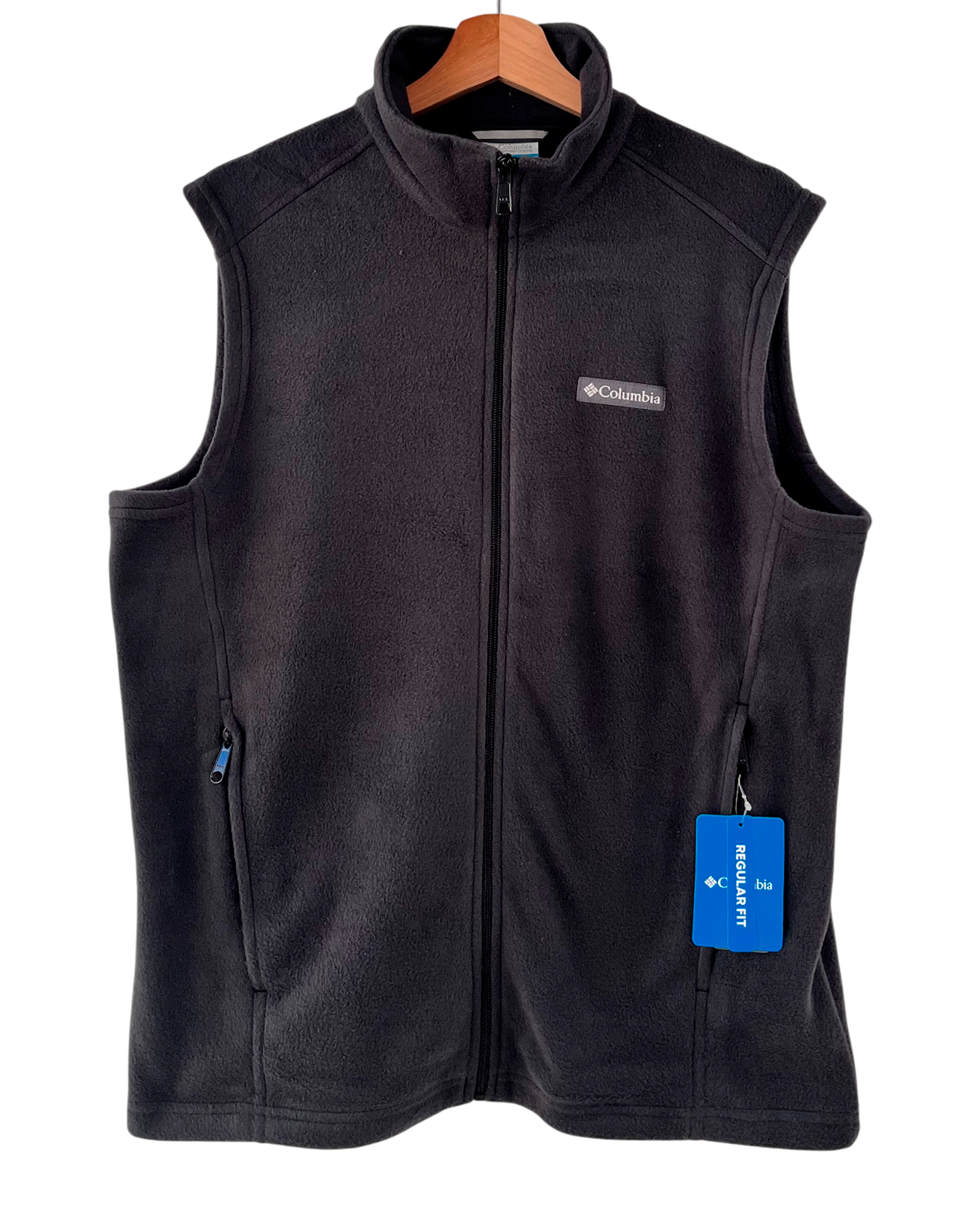 Chaleco Polar Columbia Gris