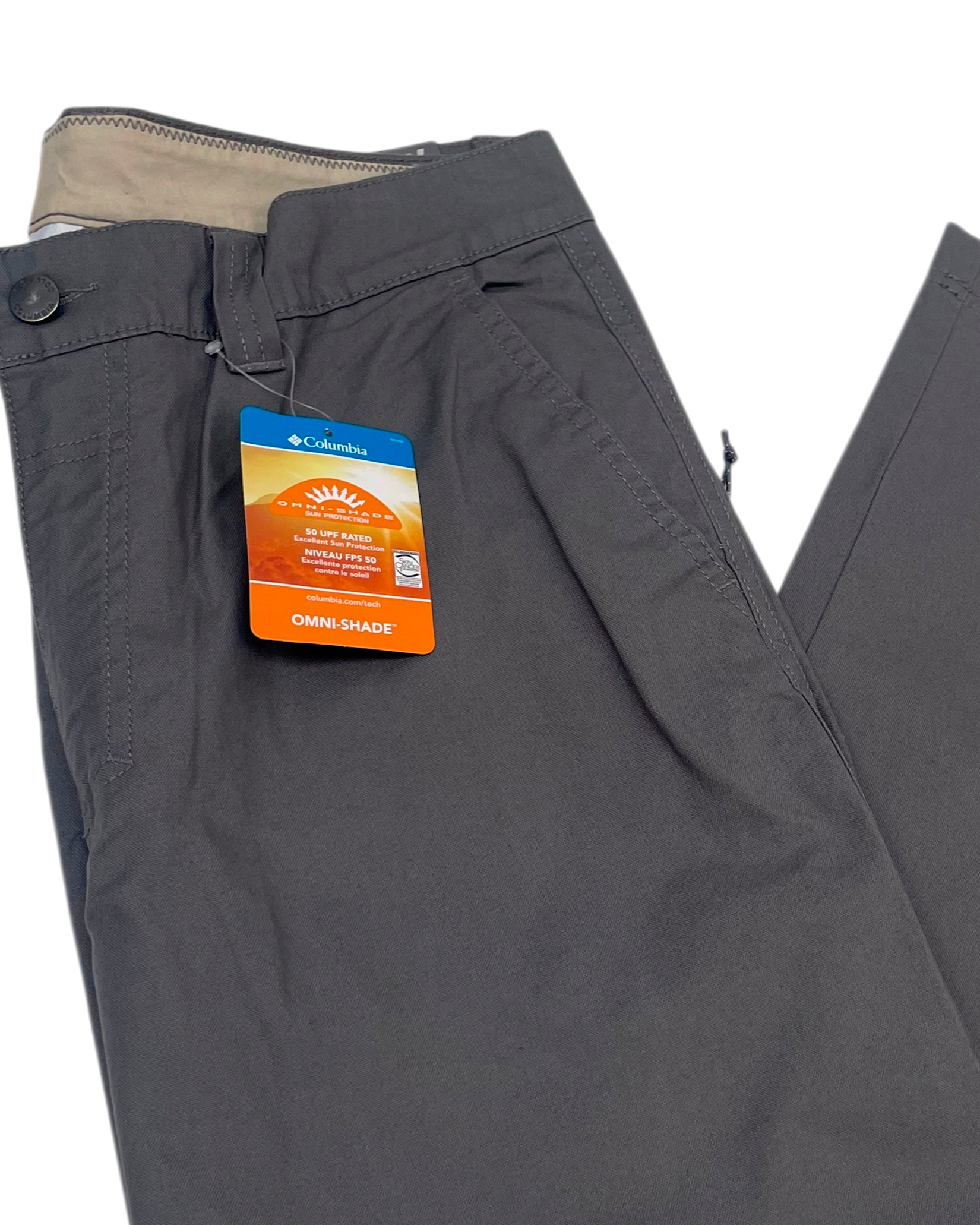 Pantalón Columbia Plomo