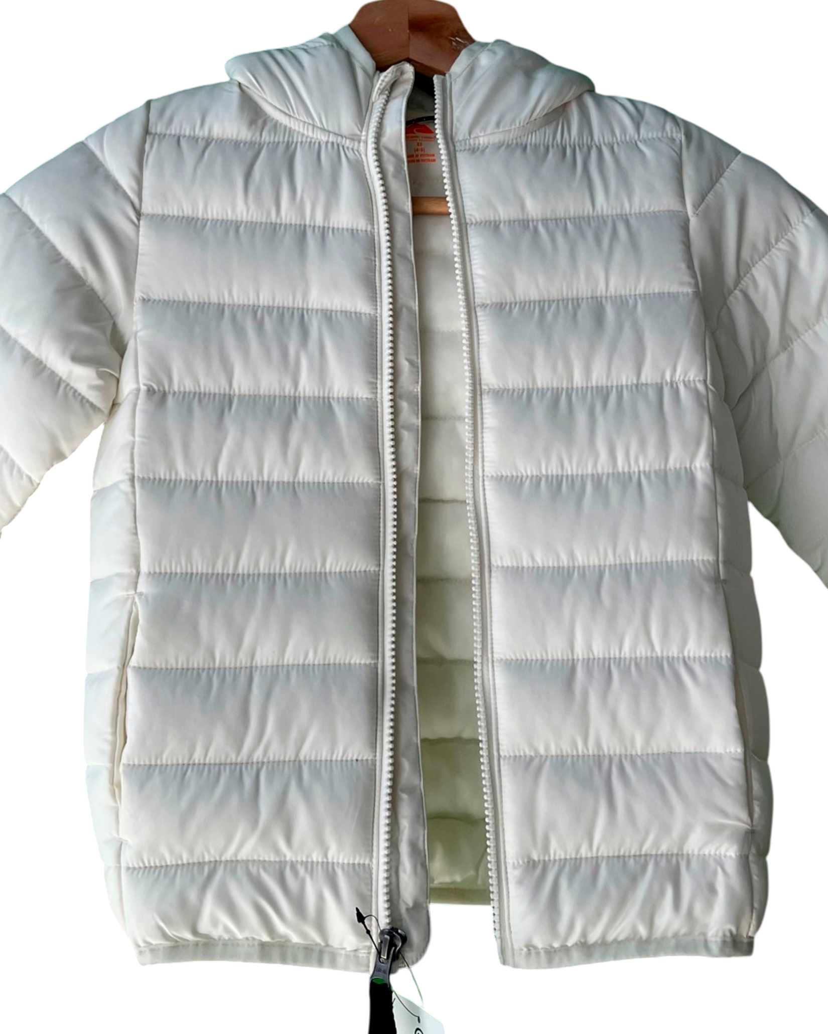 Casaca Puffer Ozark Trail Crema Niño