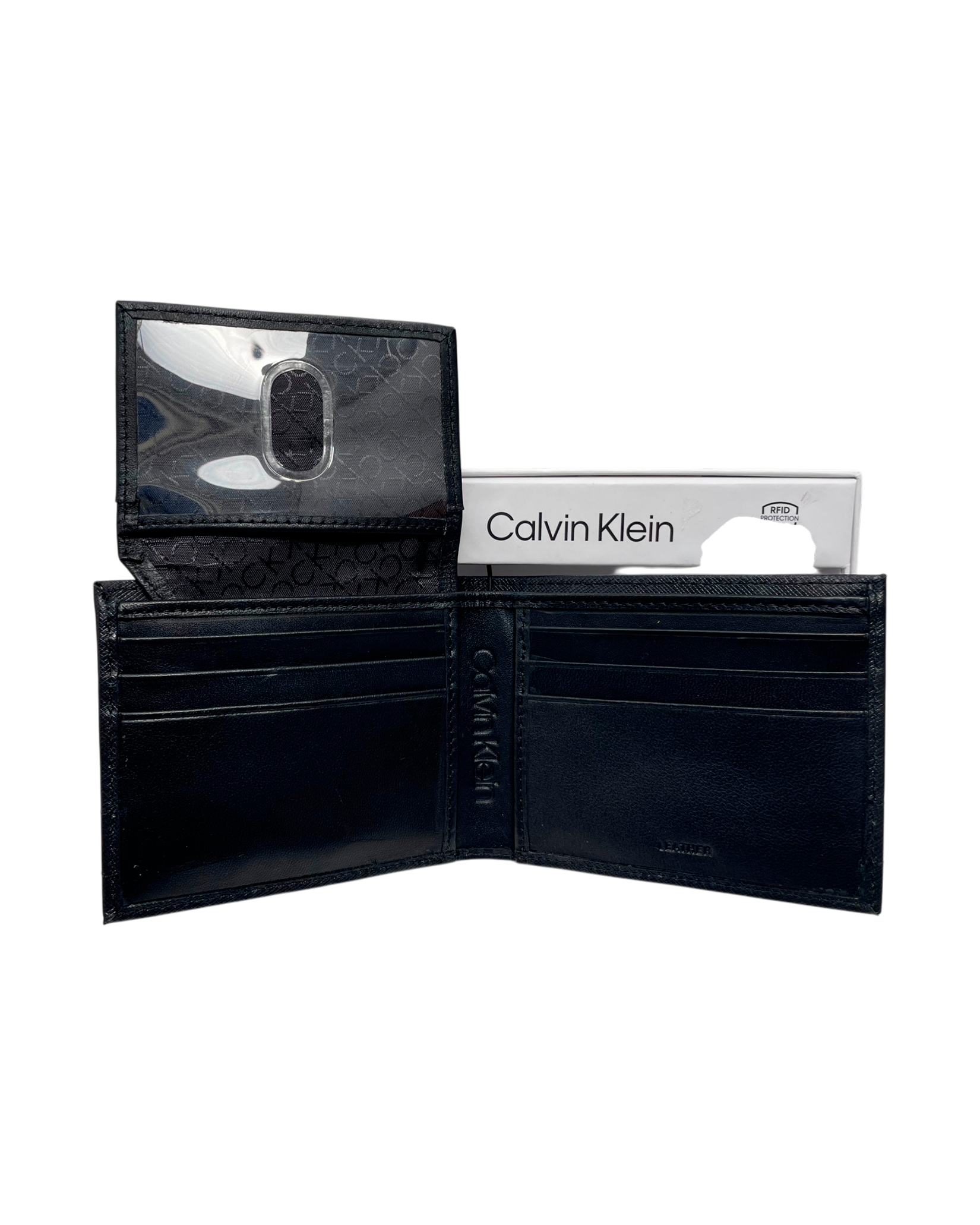 Billetera 100% Cuero Calvin Klein